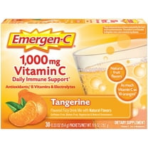Emergen-C Vitamin C Supplement Powder for Immune Support, Tangerine, 30 Ct