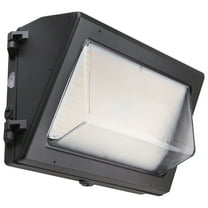 65/754 Nuvo Lighting 29/40/60W LED Emergency Architectural Wall Pack In Traditional-9.35 Inches Tall and 13.8 Inches Wide