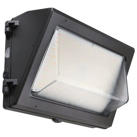 65/754 Nuvo Lighting 29/40/60W LED Emergency Architectural Wall Pack In Traditional-9.35 Inches Tall and 13.8 Inches Wide