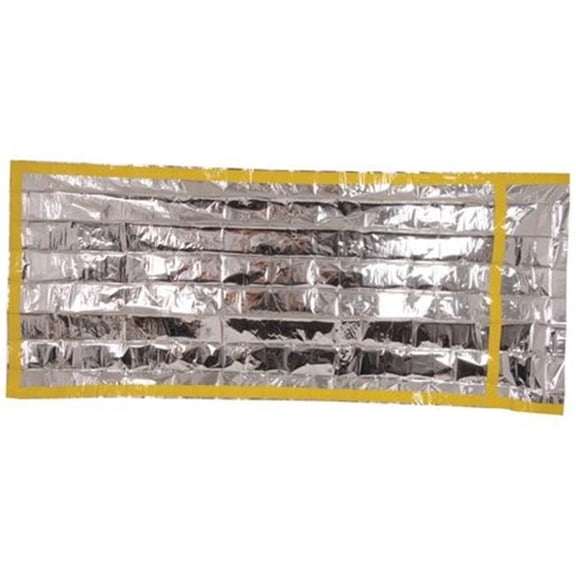 Emergency Bivy Sack - Orange - 7' x 3' - Lightweight Thermal Protection