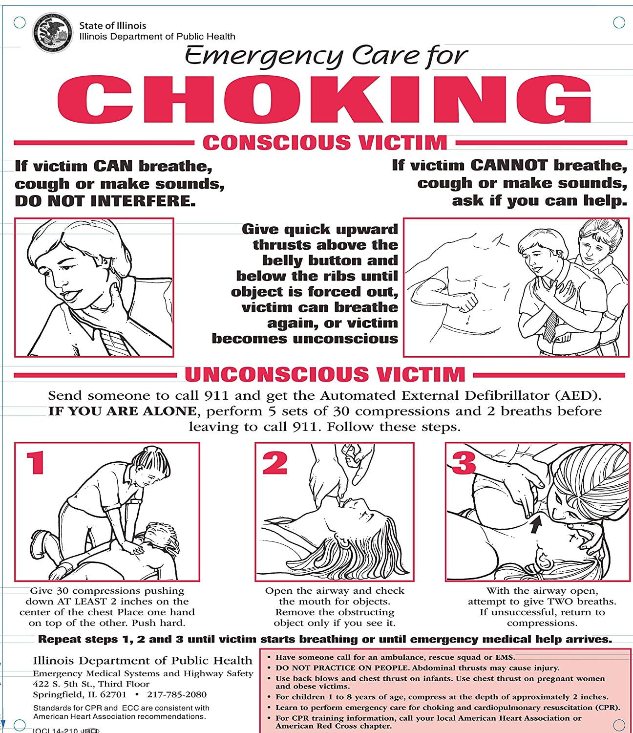 first-aid-choking-poster for Heimlich Maneuver Poster Free Printable First Aid Choking Poster for Heimlich Maneuver Poster Free Printable