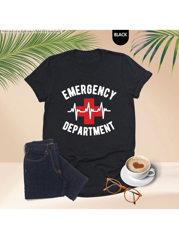 Emergency Department ER ED Nurse Tech Healthcare Gift T-Shirt