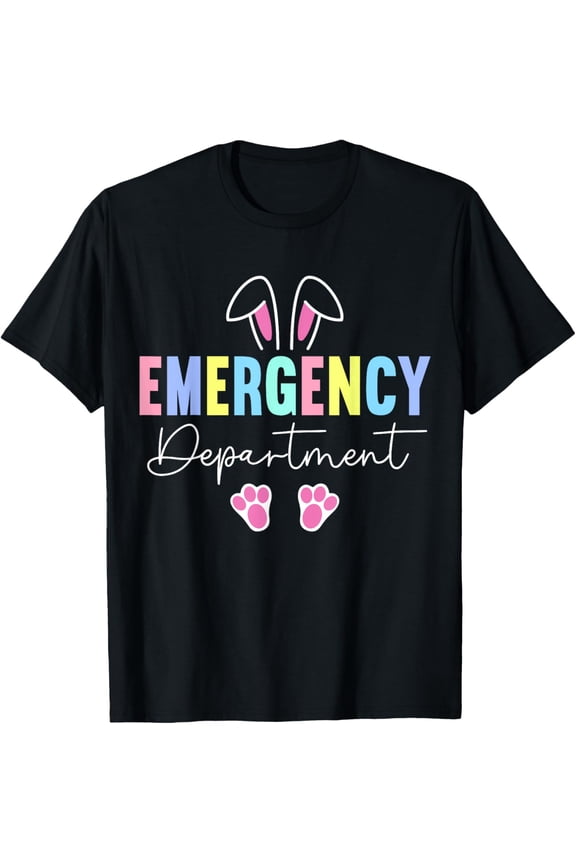 Emergency Department Easter Bunny ER Nurse Easter Day T-Shirt