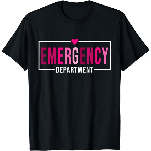Emergency Department Emergency Room Healthcare Nursing Nurse T-Shirt