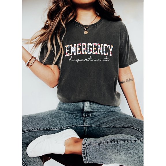 Emergency Department Retro Er Nurse Tee, Ed Rn Tech Sweatemergency Room Nurse, Registered Nurse Graduation Nurse Life
