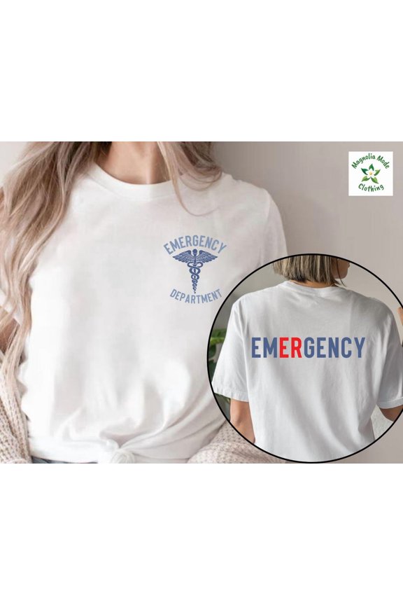 Emergency Department Shirt, ER Nurse Shirt, Emergency Room Tech Gift, Emergency Nurse Gift ED Crewneck Shirt, Hospital Shirt All Size S-5Xl