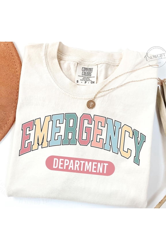 Emergency Department Shirt, ER T Shirt, ED Nurse Emergency Medicine, ED Rn Registered Nurse, Emergency Room Er Tech T Shirt, Er Nurse Gift
