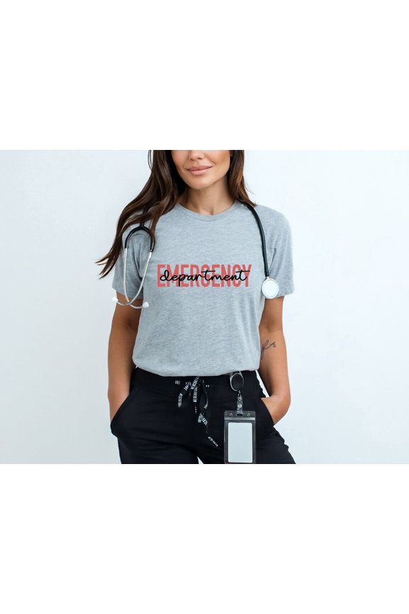 Emergency Department Shirt Er T Shirt Ed Nurse Emergency Medicine Ed Rn Registered Nurse Emergency Room Er Tech T Shirt Er Nurse Unisex