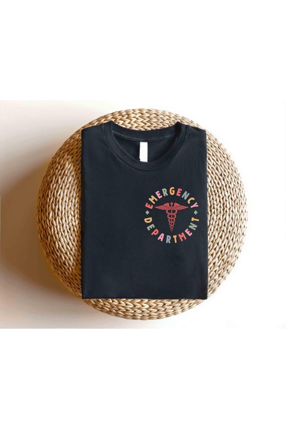 Emergency Department T-shirt, ER Nurse Shirt, ER Nurse Gift, Er Department T-shirt, RN Shirt,Er Nurse Crewneck, Emergency Room Staff All Size S-5Xl