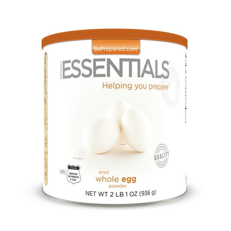 Emergency Essentials Dried Whole Egg Powder, 33 oz – Pasteurized, Shelf-Stable
