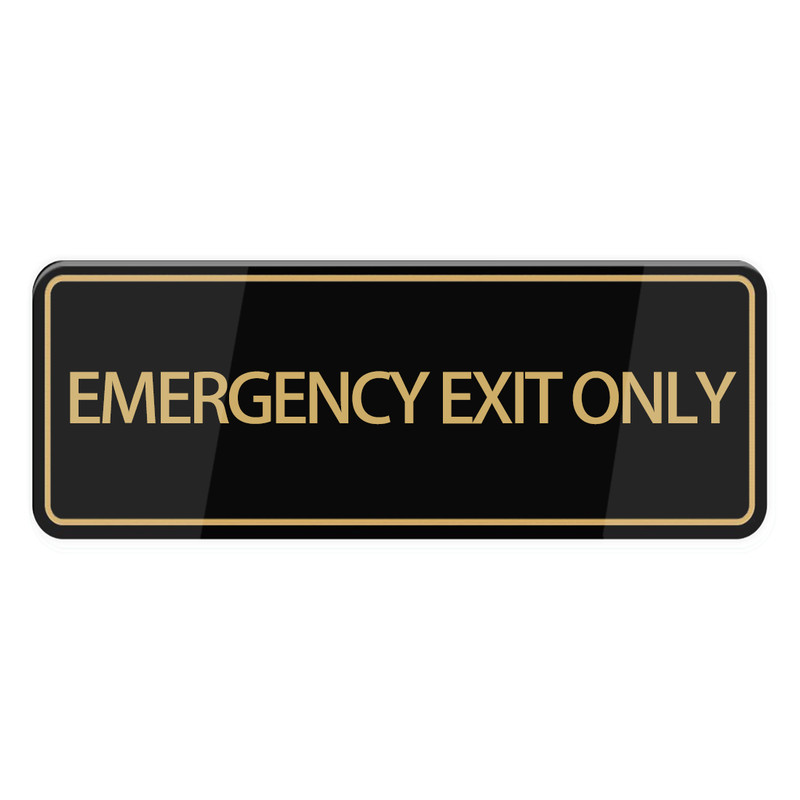 Strong Adhesive Door Wall Signs Adhesive Safety Signage For Doors Walls ...
