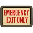 thumbnail image 1 of Emergency Exit Only Sign, 1 of 1