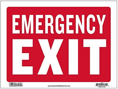 Emergency Exit Sign 9