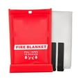 thumbnail image 1 of Emergency Fire Blanket for Kitchen, Home, and Camping - Fiberglass Fireproof Blanket for Stove, Grill, Fire Safety (1 Count), 1 of 5