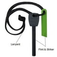 thumbnail image 1 of Emergency Fire Starter Magnesium Flint Stick Lanyard Striker Survival Lighter, 1 of 7