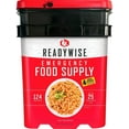 thumbnail image 1 of Emergency Food Supply - 124 Servings, UP TO 25 YEAR SHELF LIFE By Brand ReadyWise, 1 of 3