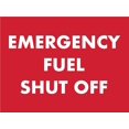 thumbnail image 1 of Emergency Fuel Shut Off Sign Metal Tin Sign 8x12 Inches Caution Danger Safety Security Warning Notice Signs, 1 of 5