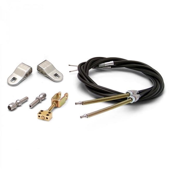 Emergency Hand Brake Cable & Hardware Kit for Chevy & GM Clevis