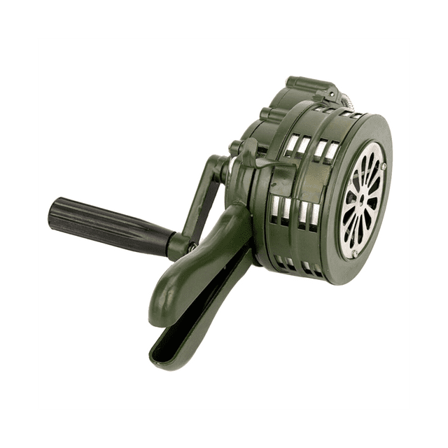 Emergency Hand Crank Siren Horn 110DB Manual Operated Warning School