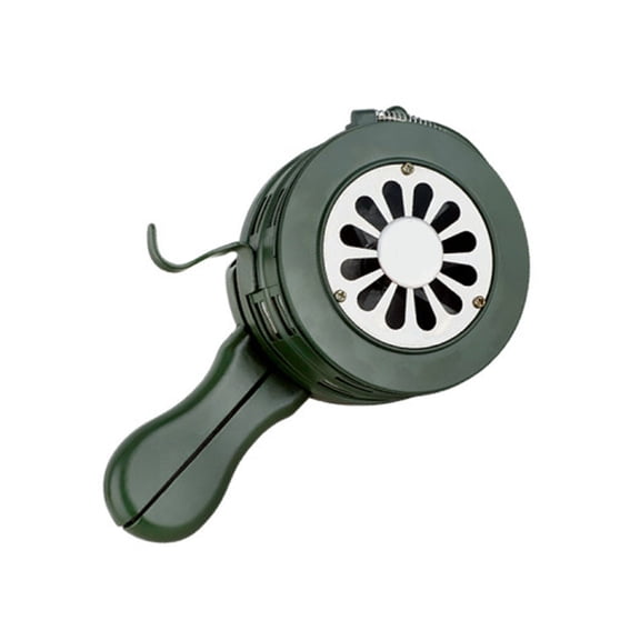 Emergency Hand Crank Siren Horn Portable Manual Operated Siren Outdoor Alarm for Gas-Station Airport Hotel Home Factory