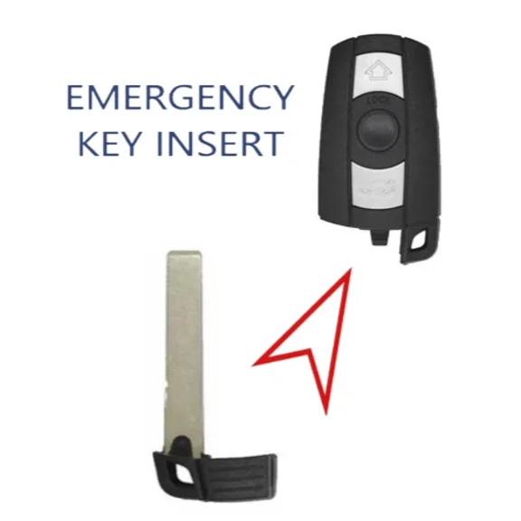 Emergency Key Insert For BMW 1 / 3 / 5 - Series / X5 / X6 2006 - 2011