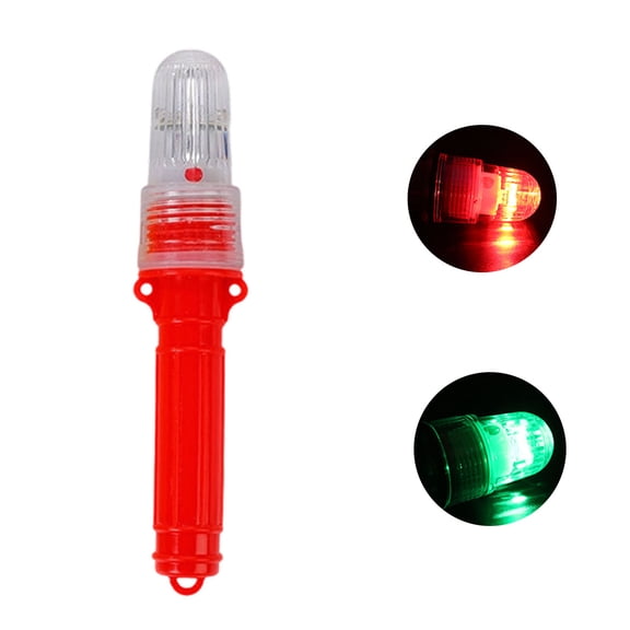 Emergency LED Boat Flares, Waterproof Marine Signal Light for Fishing and Boating, Electronic Flare for Night Use, Emergency Kit for Boats and Life Rafts, 1 Pcs (Double Flash)
