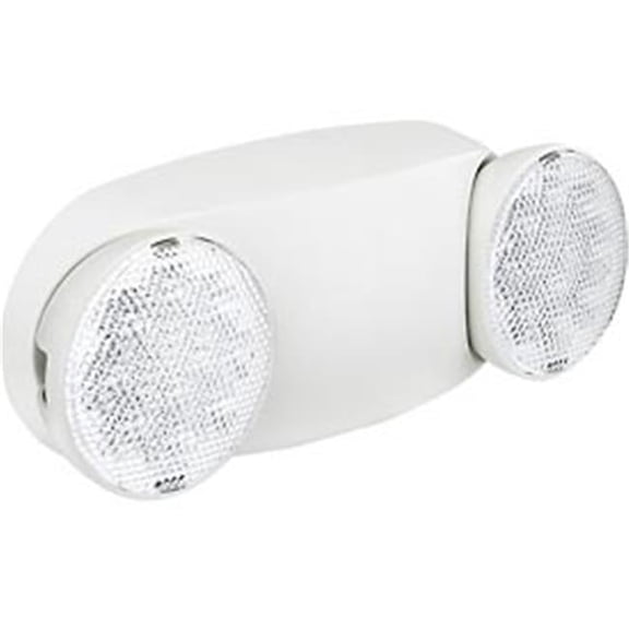 Emergency LED Light - White - Adjustable Optics - 12W - Ni-Cad Backup