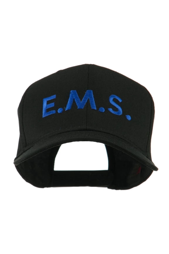 Emergency Medical Services Embroidered Cap - Black OSFM