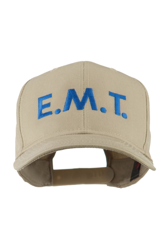 Emergency Medical Technician Embroidered Cap - Khaki OSFM
