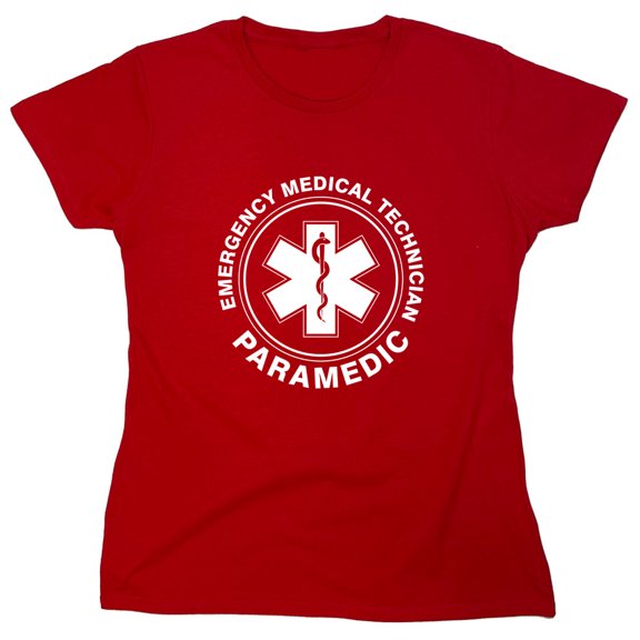 Emergency Medical Technician Sarcastic Humor Costume Novelty Funny Women's Casual Tees