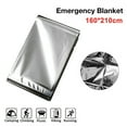 thumbnail image 1 of Emergency Mylar Blanket, Emergency Blanket Space Blanket Survival Rescue Insulating Reflective foil kit Outdoors Hiking Camping Blanket Perfect for Outdoors, Hiking, Camping Survival, 1 of 3