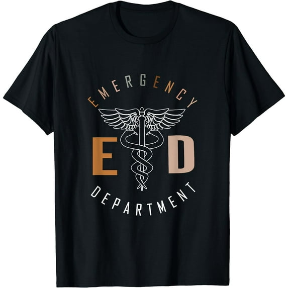 Emergency Nurse ED Nurse ER Emergency Department Vintage T-Shirt
