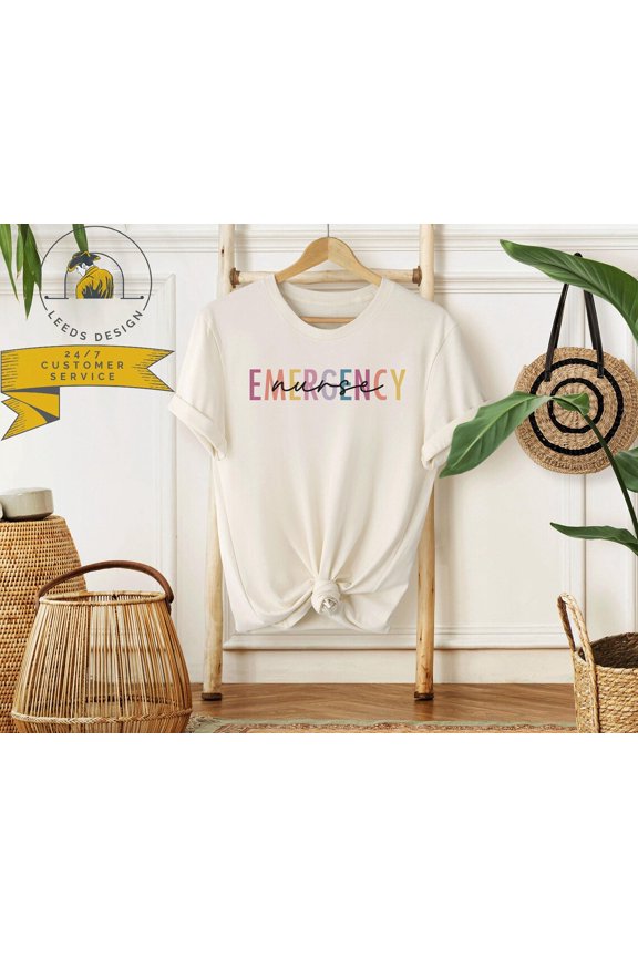 Emergency Nurse Shirt | Er Nurse Sweatshirt | Rn Shirt | School Nurse Shirt | Nurse Graduation | Nursing Shirt | Er Nurse, Full Size S-5XL