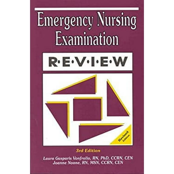 Pre-Owned Emergency Nursing Examination Review (Paperback) 096272467X 9780962724671