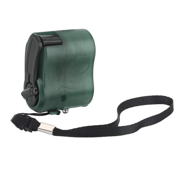 Emergency Outdoor Hand Crank Generator Emergency Charger 5.5V Travel Charger Blue Black Green Perfect Accessory For Outdoor Adventures And Power Outages