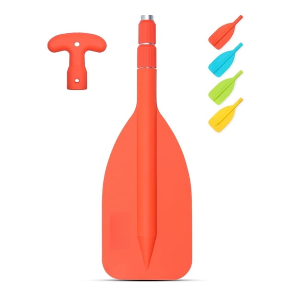Emergency Paddle 21''-42''(Assembling Required)/26''-54'' | Boat Paddle, Canoe/Kayak Paddle, Telescoping Paddle, Collapsible Paddle, PWC/Boating/Pontoon/Jet Ski Accessories