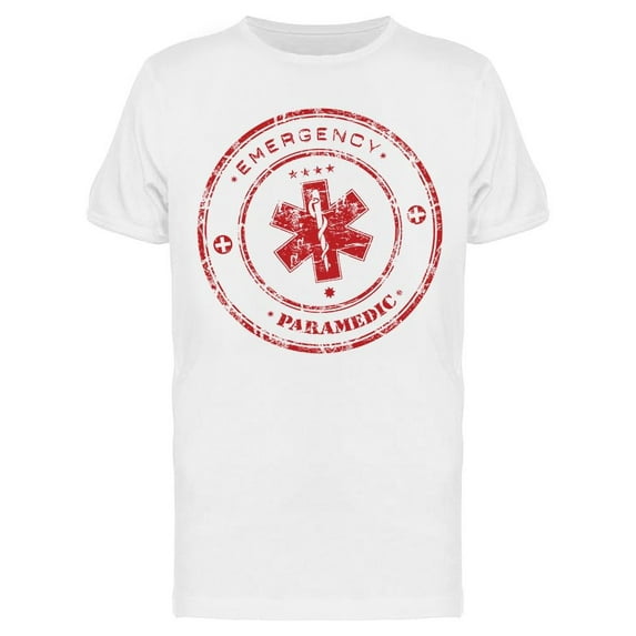 Emergency Paramedic In A Circle T-Shirt Men -Image by Shutterstock, Male x-Large
