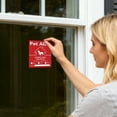 thumbnail image 1 of Emergency Pet Alert Inside Sticker Fire Decal for Home Window Door Sign with Fade Design, 1 of 3