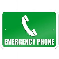 Emergency Phone Sign