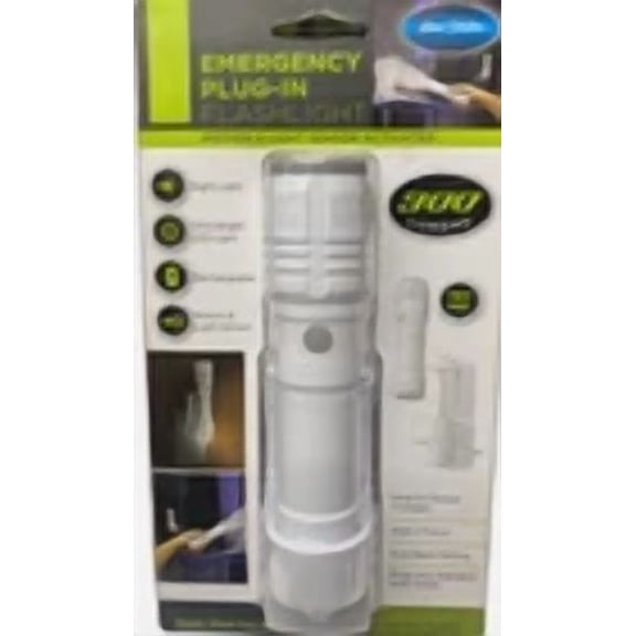 Emergency Plug in FlashLight by Home Solutions