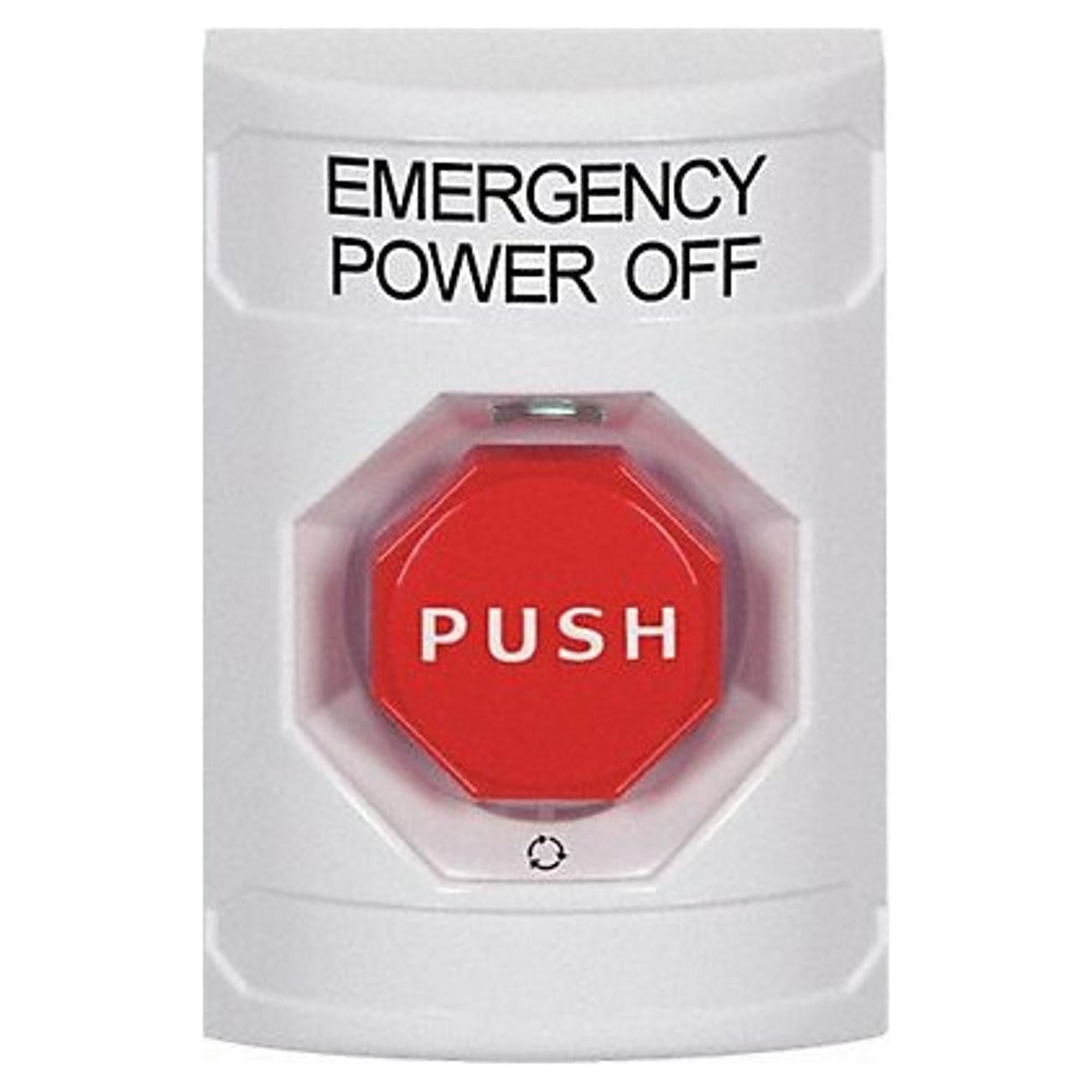 Emergency Power Off Push Button,3-1/4