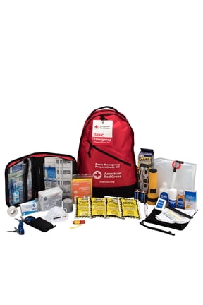 American Red Cross Emergency Preparedness Basic 3-Day Backpack