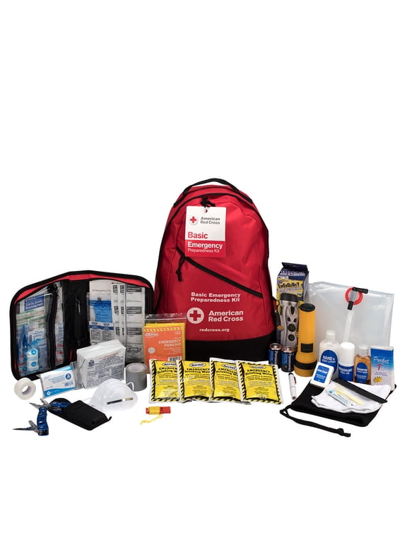 American Red Cross Emergency Preparedness Basic 3-Day Backpack
