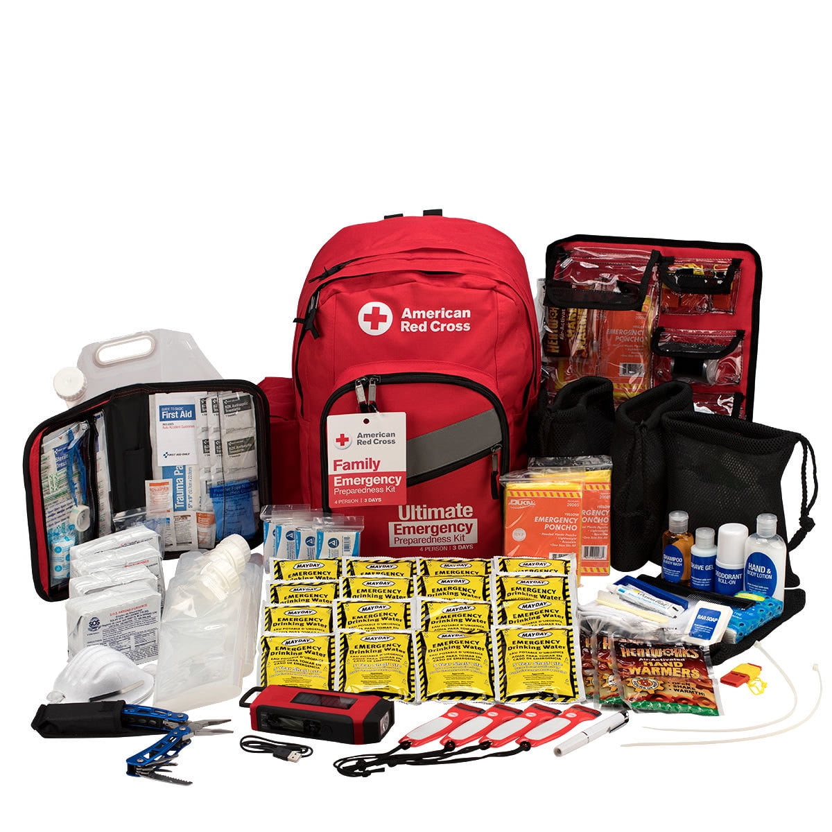 Emergency Preparedness Deluxe 3-Day Backpack