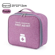 Emergency and Prevention Kit for Students, Portable Home and Outdoor Survival Kit with First Aid Supplies, Multi-Purpose and Compact Safety Essentials