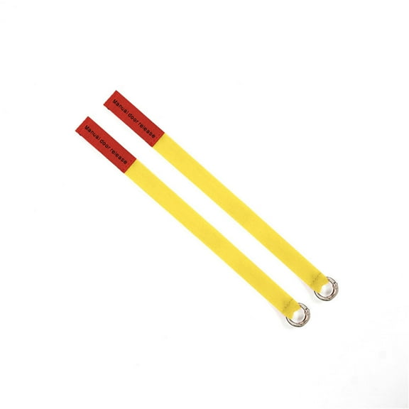 Emergency Pull Rope for Rear Door - Mechanical Unlocking System for Quick Access to Emergency Handle