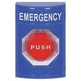 thumbnail image 1 of Emergency Push Button,Blue,SPDT Relay, 1 of 1