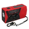 Emergency Radio,Emergency Hand Crank SelfPowered,AM/FM NOAA Solar