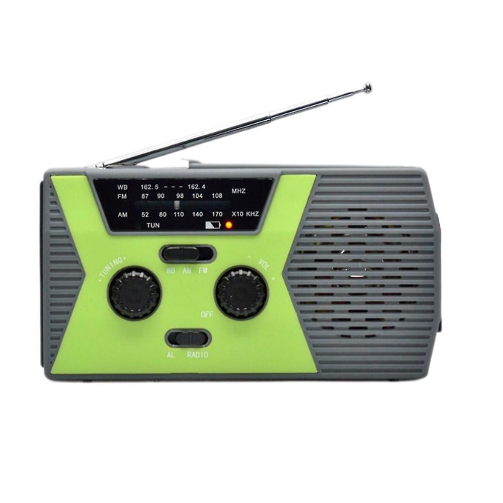 Emergency Radio Hand Crank Solar, NOAA Weather Radio, Hand Crank Radio