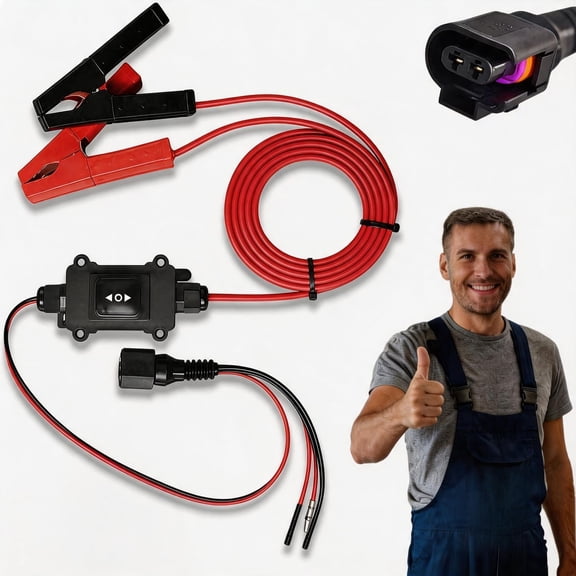 Emergency Release Tool & Universal Car Motor Diagnostic Scanner Vehicle Diagnostics Scanner with Battery Tester, Cranking System Test & Brake Service Mode